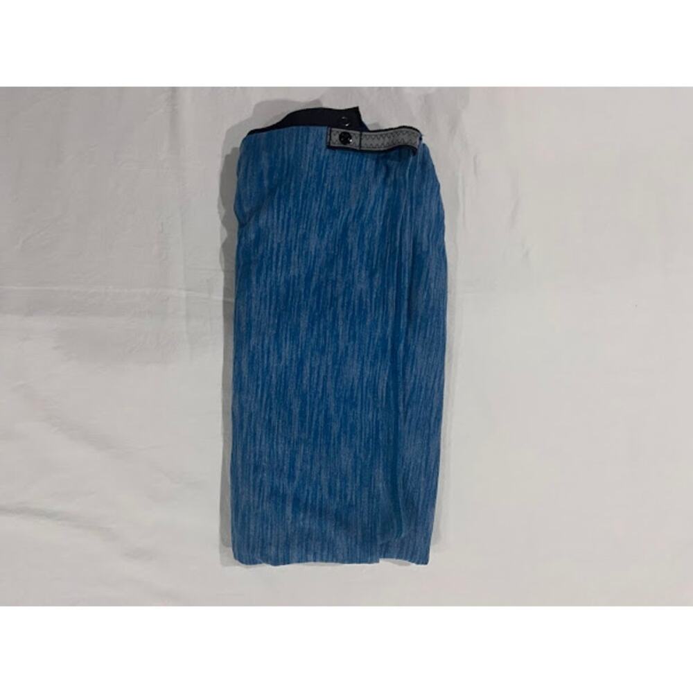 Lululemon Vinyasa Scarf On the Move Adjustable Heathered Blue Black Gray